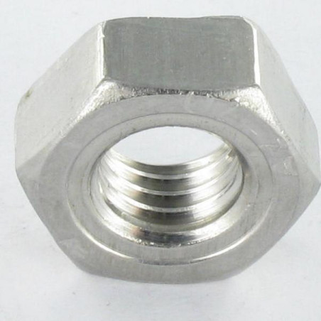 1 x Ecrou hexagonale à souder Inox A2 M10