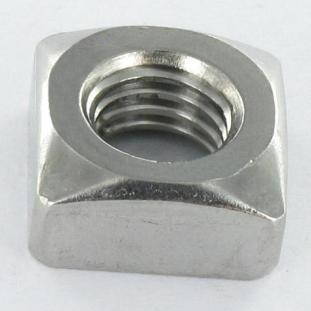 1 x Ecrou Carré Inox A2 M5 8X8X4