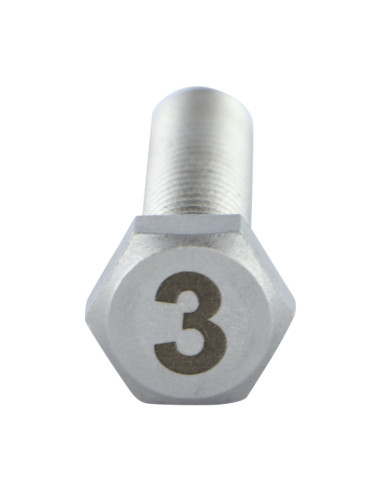 1 x Vis métaux Tête hexagonale TH 8X35 Inox A4...