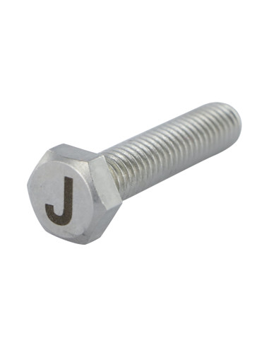 1 x Vis métaux Tête hexagonale TH 8X35 Inox A4...