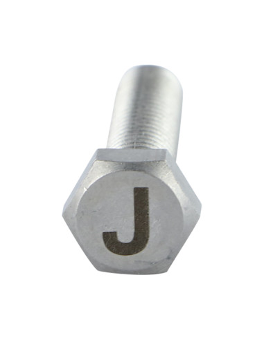 1 x Vis métaux Tête hexagonale TH 8X35 Inox A4...