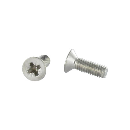 1 x Vis métaux Tête fraisée Phillips n° 2 M5X20 Inox A2