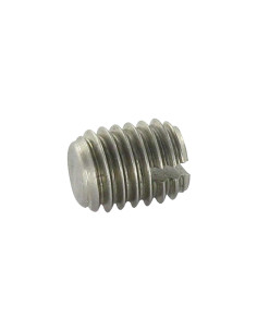 Vis métaux Sans tête Fendue Bout téton Plate M1.6X5 Inox...