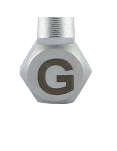 1 x Vis métaux Tête hexagonale TH 8X35 Inox A4...