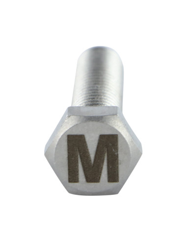 1 x Vis métaux Tête hexagonale TH 8X35 Inox A4...