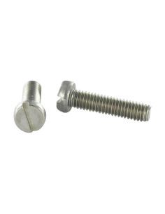 Vis métaux Tête cylindrique TC Fendue M2.5X16 Inox A4...