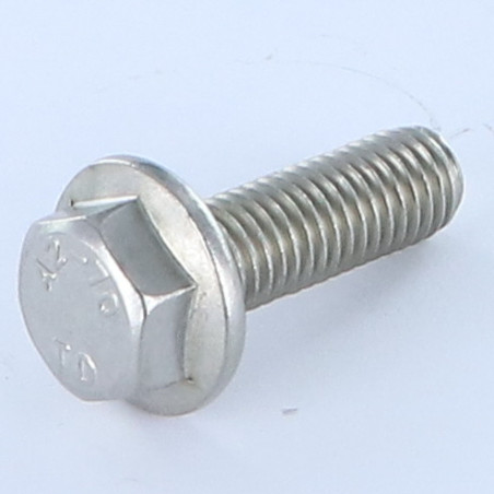 1 x Vis métaux Tête hexagonale TH Embase lisse M10X30 Inox A2