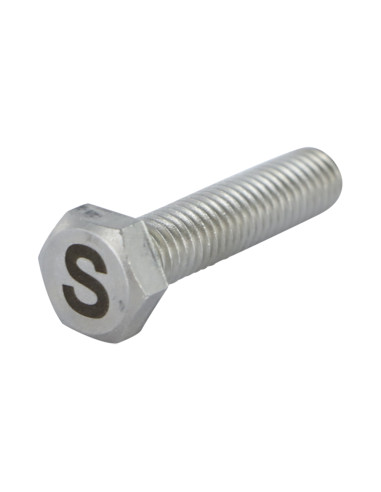 1 x Vis métaux Tête hexagonale TH 8X35 Inox A4...