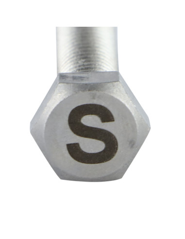 1 x Vis métaux Tête hexagonale TH 8X35 Inox A4...