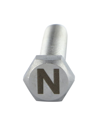 1 x Vis métaux Tête hexagonale TH 8X35 Inox A4...