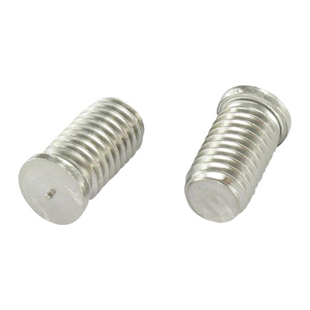 1 x Goujon fileté à souder Inox A2 M3X25