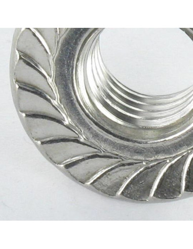 1 x Ecrou hexagonale Inox A2 Embase collerette...
