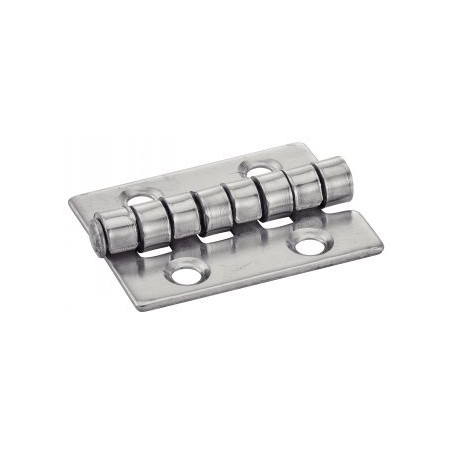 1 x Charnière Type H 4 trous Inox A2 30X40