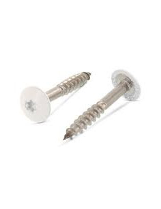 Vis de facade TORX T20 4.8X25 Diamètre de tête: 12.3 Inox...