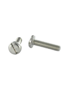 Vis métaux Inox A2 Tête cylindrique large TCL Fendue M10X80
