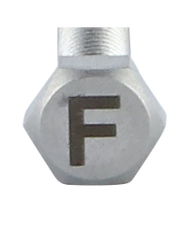 1 x Vis métaux Tête hexagonale TH 8X35 Inox A4...