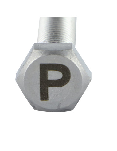 1 x Vis métaux Tête hexagonale TH 8X35 Inox A4...