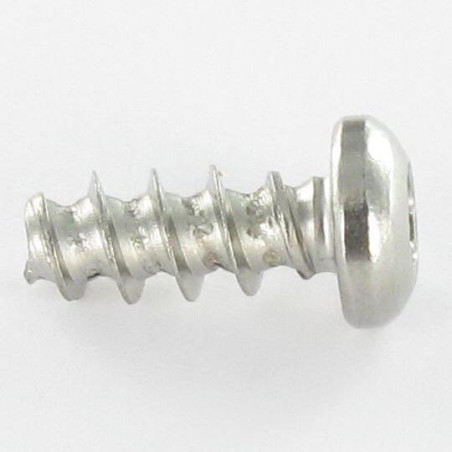 1 x Vis pvc tête cylindrique bombée large 5X14 TORX T20 Inox A2 Diamètre de tête: 9.5