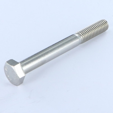 1 x Corps de boulon filetage partiel Tête hexagonale TH M6X90 Inox A4