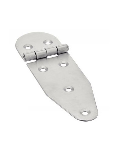 1 x Charnière Type B 6 trous Inox A2 130X40