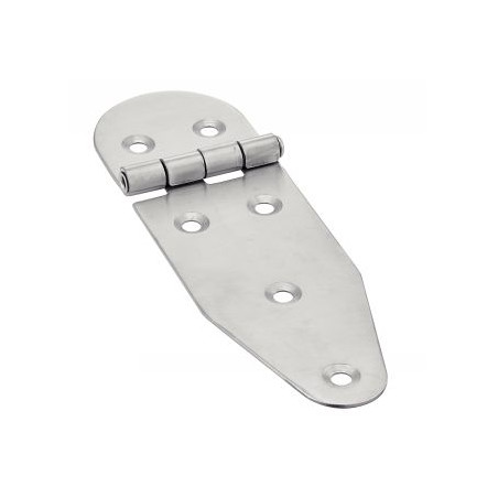 1 x Charnière Type B 6 trous Inox A2 130X40