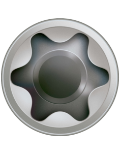 Spax Vis terrasse Tête cylindrique TC TORX T25 5X70 Inox A2 2