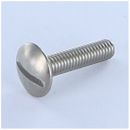 1 x Vis Poelier Fendue Inox A2 M3X16 microvis