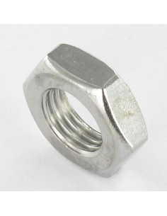 Ecrou hexagonal bas hm/contre Ecrou Inox A2 M16 Pas fin... 2