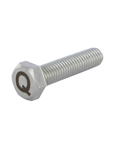 1 x Vis métaux Tête hexagonale TH 8X35 Inox A4...