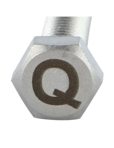 1 x Vis métaux Tête hexagonale TH 8X35 Inox A4...