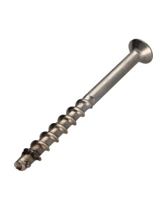 Vis béton Tête fraisée TORX T30 Inox A4 7.5X105 Filetée... 2