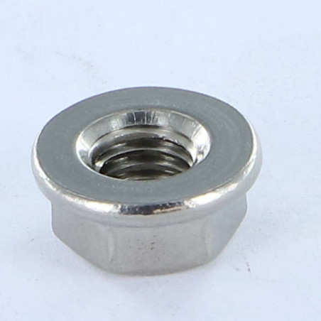 1 x Ecrou Embase lisse M8 Inox A4 80
