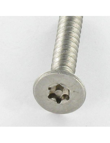 1 x Vis tôle Inviolable Inox A2 Tête fraisée...