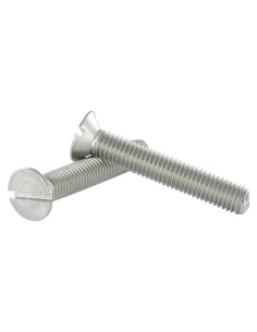 Vis métaux Tête fraisée Fendue M10X30 Inox A4