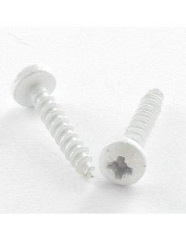 1 x VBA Vis bois agglo Inox A2 Tête ronde TR...