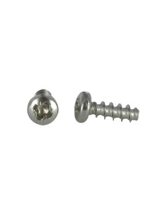 Vis pvc Tête cylindrique bombée TCB Pozi 3.5X10 Filet 30...