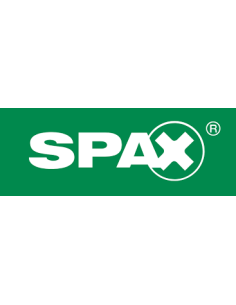 Spax Vis bois Tête fraisée Pozi N°2 5X100 Filetée sur 61... 2