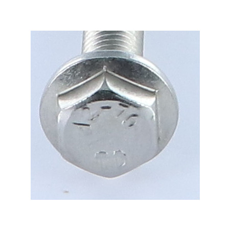 1 x Vis métaux Tête hexagonale TH Embase lisse M10X50 Inox A2