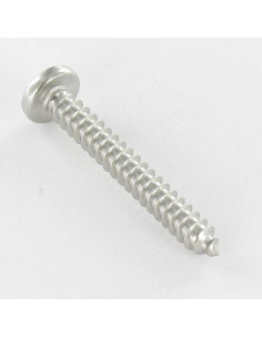 Vis tôle tête cylindrique bombée large Pozi 6.3X22 Inox A4 2