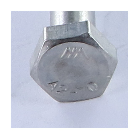 1 x Corps de boulon filetage partiel Inox A2 Tête hexagonale TH M10X160