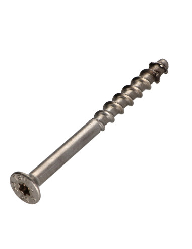 1 x Vis béton Tête fraisée TORX T40 Inox A4...