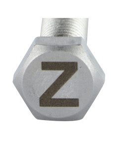 Vis métaux Tête hexagonale TH 8X35 Inox A4 avec gravure...