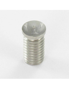 Goujon fileté à souder Inox A2 M4X6 2