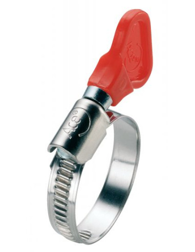 1 x Sachet De 6 Collier de serrage à Clé Inox W4