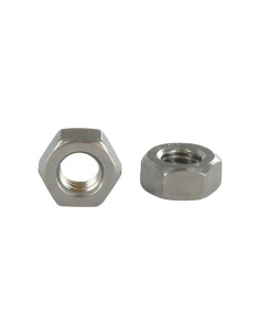 Ecrou hexagonale M20 Pas fin Pas de 150 Inox A4