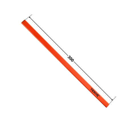1 x CRAYON Charpentier TEKOR Longueur 300MM