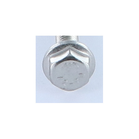 1 x Vis métaux Tête hexagonale TH Embase lisse M8X16 Inox A2