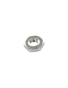 Ecrou hexagonal bas hm/contre Ecrou M6 Epaisseur 3 Inox A2