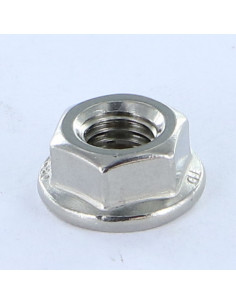 Ecrou hexagonale Inox A2 Embase lisse M8