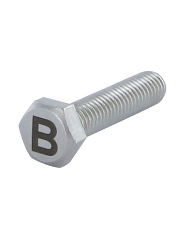 1 x Vis métaux Tête hexagonale TH 8X35 Inox A4...